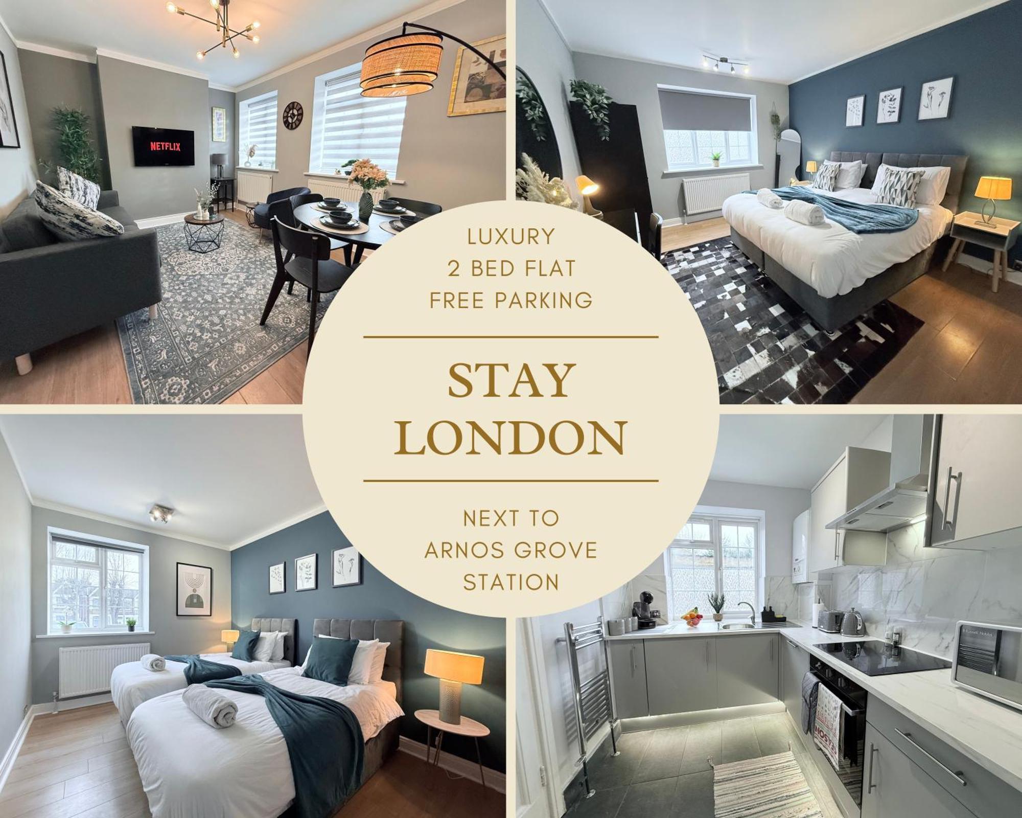 Staylondon - Sleeps 6 With Free Parking - Tourist, Concerts & Matches Zewnętrze zdjęcie